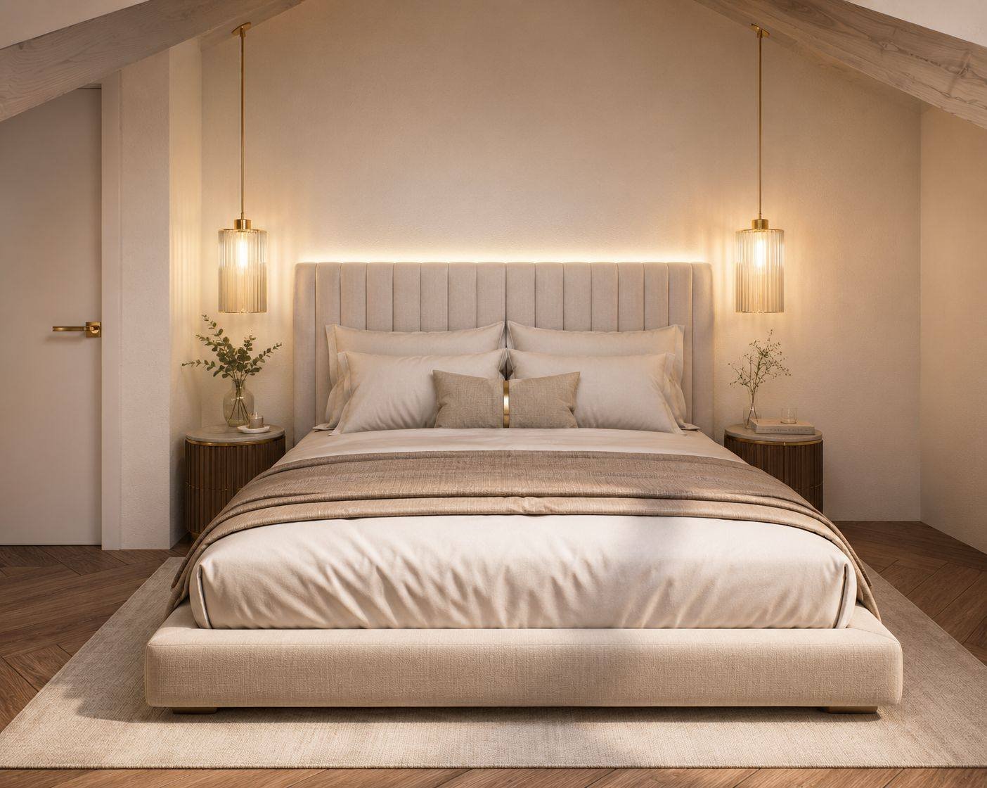 Duplex H: master bedroom