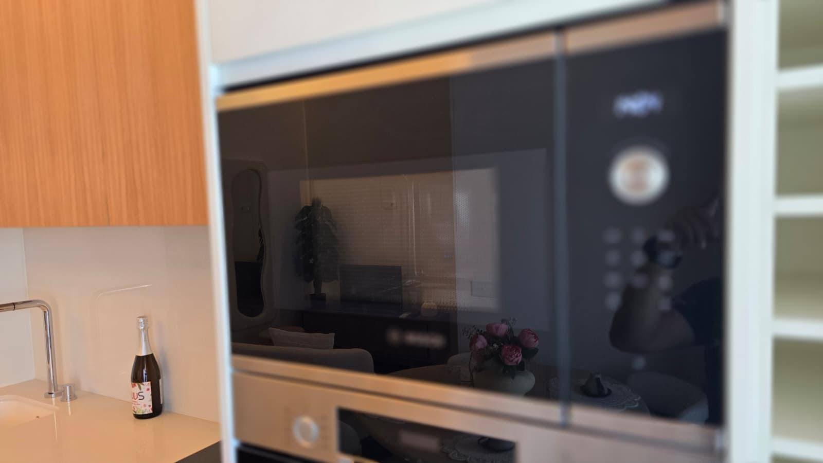Bosch built-in oven and microwave