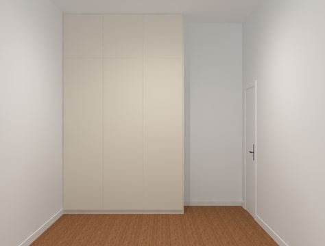 Floor-to-ceiling wardrobes